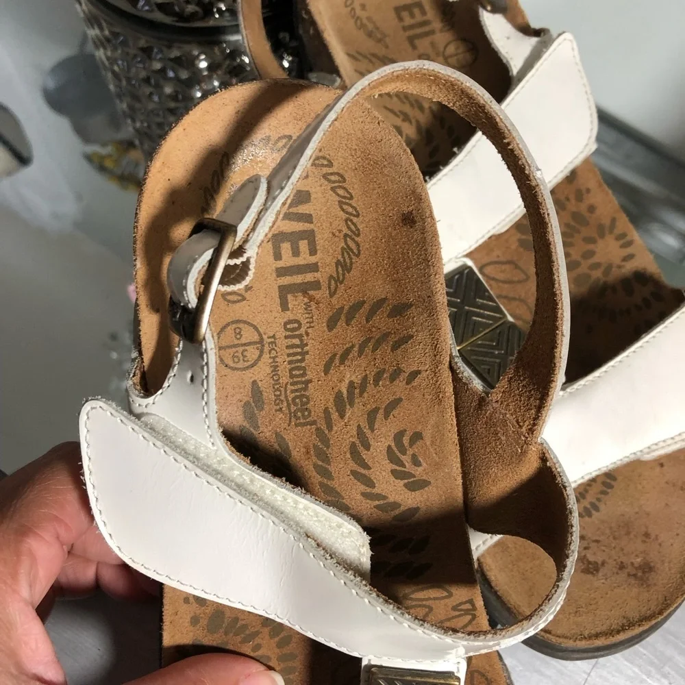 dr.andrew Weil Orthoheel Leather Sandals |